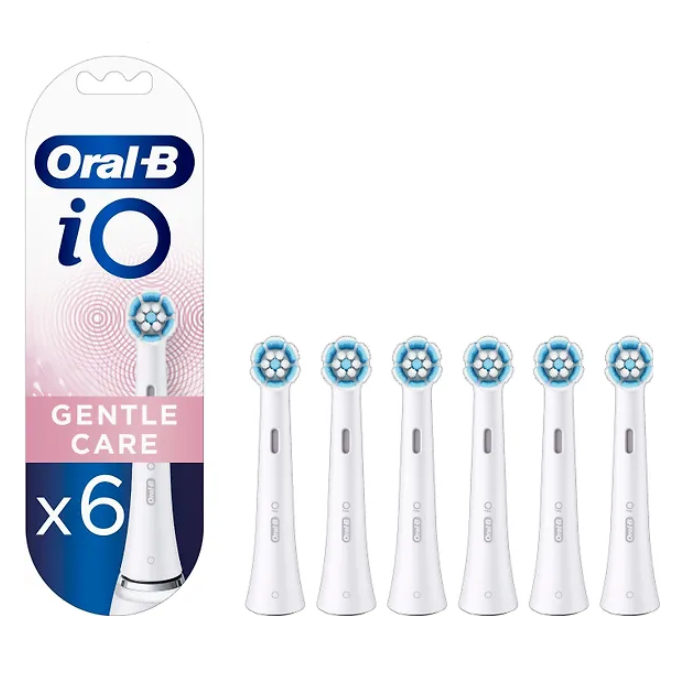 Насадки для зубных щеток Oral-B iO Gentle Care White (6 шт.), Oral-B iO Gentle Care, Oral-B 
