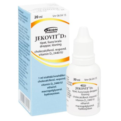 Витамин D3 Jekovit в каплях 20 мл.