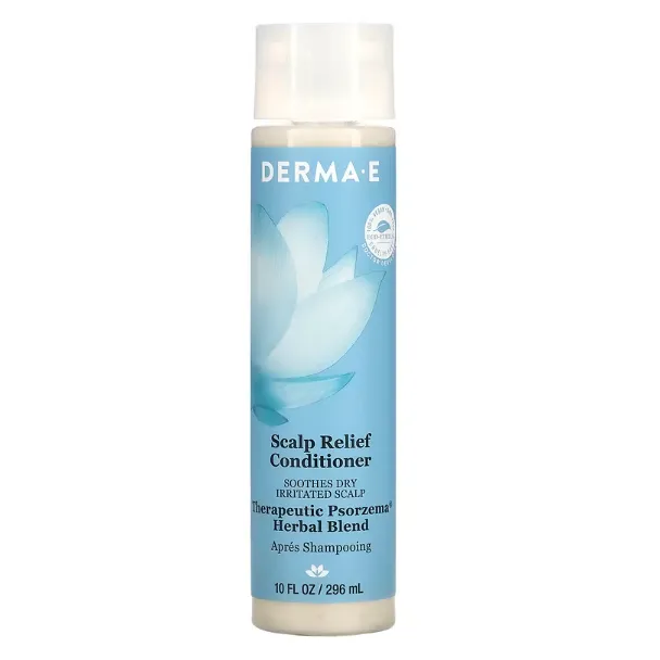 Успокаивающий кондиционер Derma E Scalp Relief для чувствительной кожи головы 296 мл