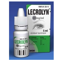 Lecrolyn ( Лекролин ) 40 мг/мл глазные капли 50 мл., глазные капли от аллергии