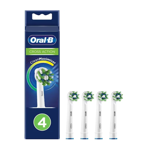 Насадки для зубных щеток Oral-B Cross Action (4 шт.)