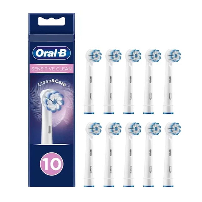 Насадки для зубных щеток Oral-B Sensitive Clean (10 шт.), Oral-B Sensitive Clean, Oral-B