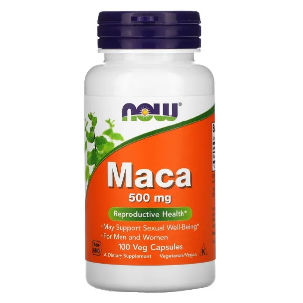 Перуанская Maca Now Foods 500 мг в капсулах 100 шт.