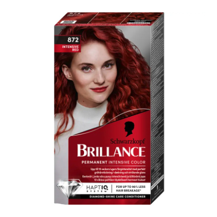 Краска для волос Schwarzkopf Brillance 872 Intense Red