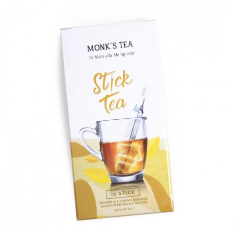 Чёрный чай со вкусом граната Stick Tea Monk's 15 шт