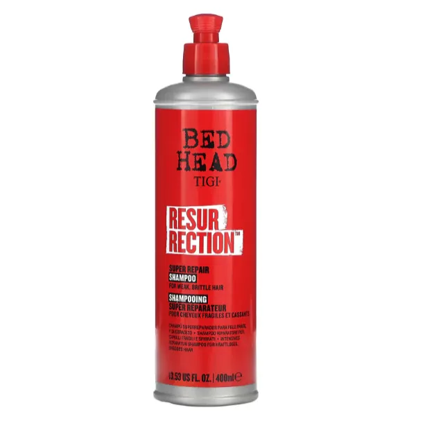 Восстанавливающий шампунь для слабых и ломких волос Tigi Bed Head Resurrectio 400 мл