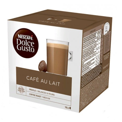 Кофе в капсулах NESCAFÉ® Dolce Gusto Café Au Lait 16 шт