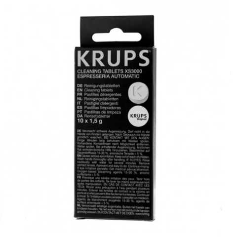 Очищающие таблетки для кофемашин Krups XS3000 10 шт