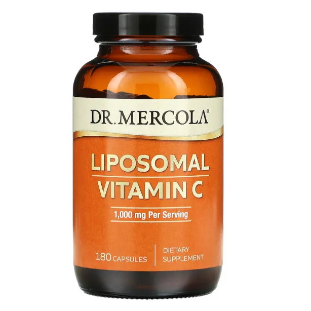 Липосомальный витамин С Dr. Mercola 500 мг в капсулах 180 шт.