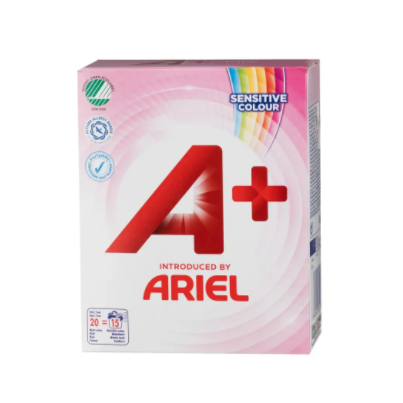 Стиральный порошок Ariel А + Sensitive Color 675г 