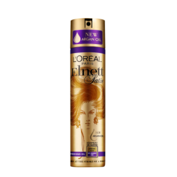 Лак для волос с аргановым маслом L'Orеal Paris Elnett Satin 250мл