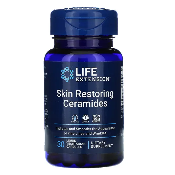 Керамиды для восстановления кожи Life Extension в капсулах 30 шт.