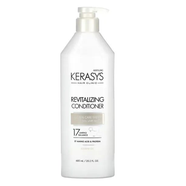 Восстанавливающий кондиционер для тонких и поврежденных волос Kerasys Hair Clinic Revitalizing 600 мл