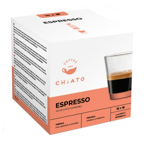 Кофе в капсулах для кофемашин NESCAFÉ Dolce Gusto CHiATO Espresso 16 шт в уп