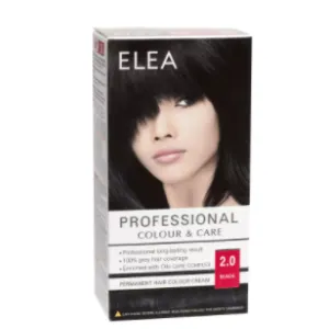 Профессиональная краска для волос ELEA 2.0 Black
