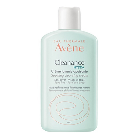 Очищающий и смягчающий крем для лица Avene Cleanance Hydra для проблемной кожи 200 мл