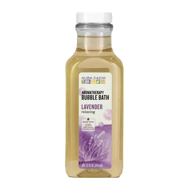 Пена для ароматерапии Aura Cacia лаванда релаксант 384 мл
