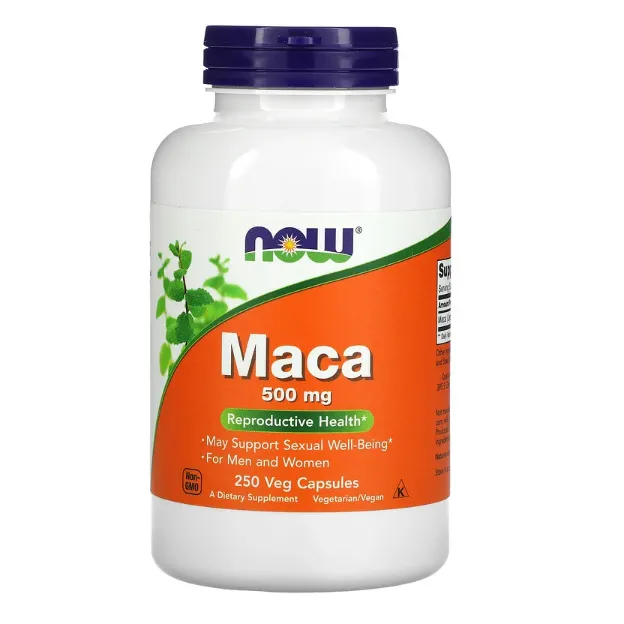 Перуанская Maca Now Foods 500 мг в капсулах 250 шт.