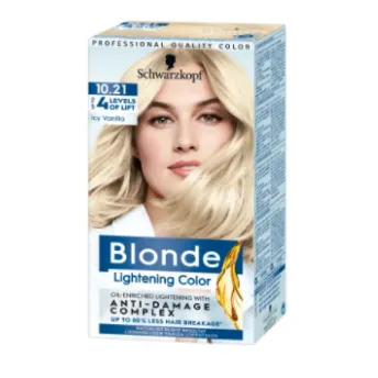  Крем-краска для волос Schwarzkopf Blonde 10.21 Ледяная ваниль