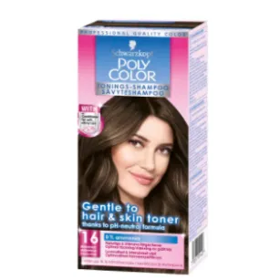 Тонирующий шампунь Schwarzkopf Poly Color 16 Keskiruskea