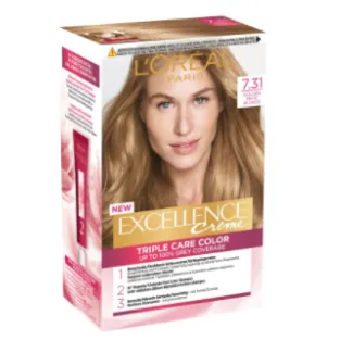 Краска для волос L'oreal Paris Excellence 7.31 Golden Beige Blonde