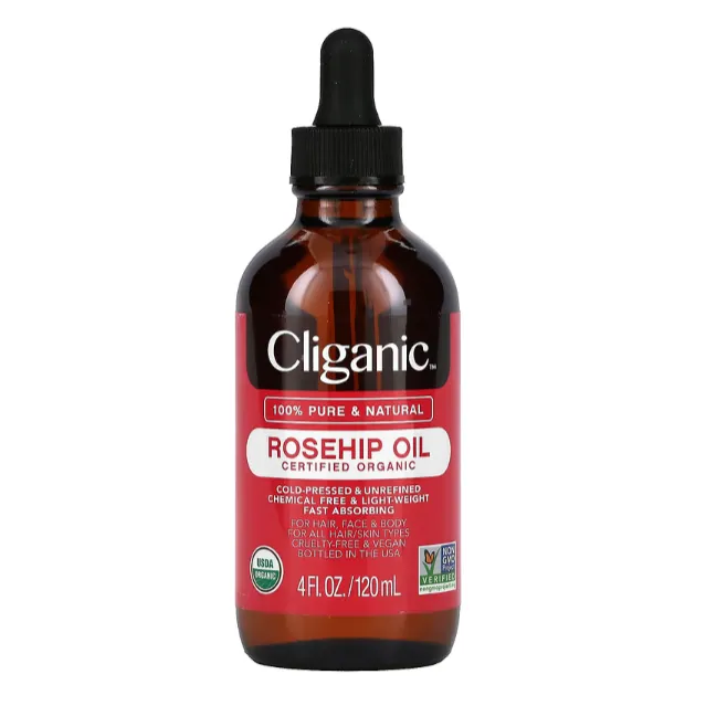 Масло шиповника для волос и кожи Cliganic 120 мл