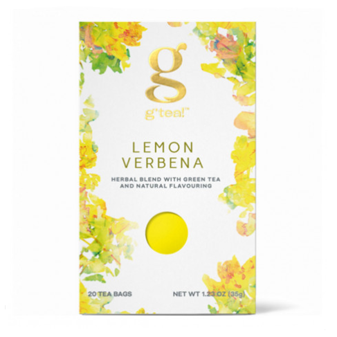 Травяной чай в пакетиках G'tea Lemon Verbena 20 шт