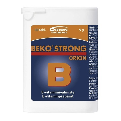 Витамины группы В Beko Strong Orion в таблетках 30 шт.