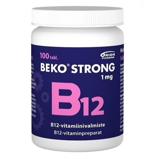 Витамины В12 Beko Strong в таблетках 100 шт.