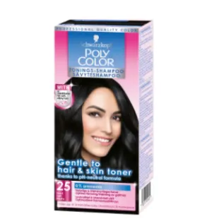 Тонирующий шампунь Schwarzkopf Poly Color 25 Black