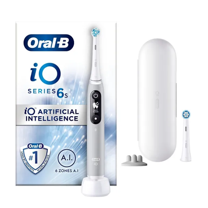 Электрическая зубная щетка Oral-B iO Series 6 серая, Oral-B iO Series 6, Oral-B