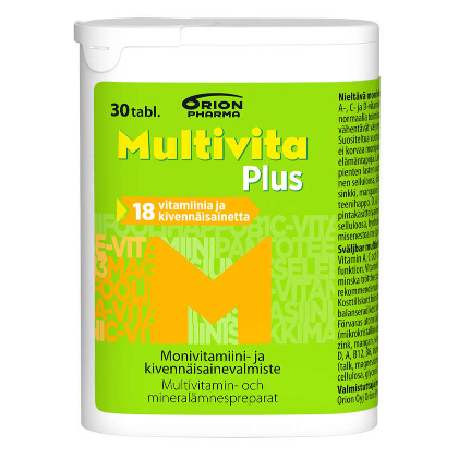 Мультивитамины Multivita Plus в таблетках 30 шт.