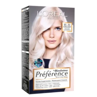 Краска для волос L'oreal Paris Prefrence 11.11 Ultra Light Silver Blond