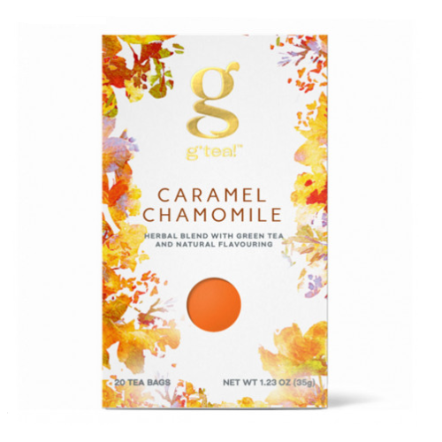 Травяной чай в пакетиках G'tea Caramel&Chamomile 20 шт