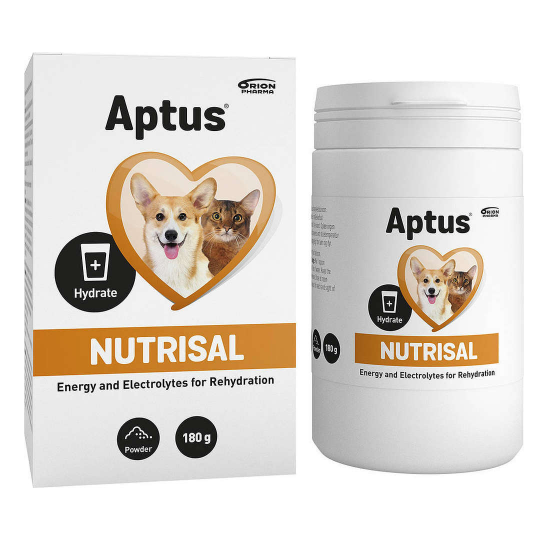 Препарат Аptus nutrisal для возмещения потерь жидкости и поддержания водно-солевого баланса у животных 180 г
