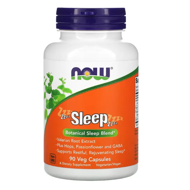 Пищевая добавка Sleep Now Foods для спокойного сна в капсулах 90 шт.