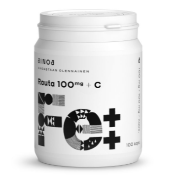 Препарат железа Ainoa Rauta с витамином С 100 мкг в капсулах 100 шт.