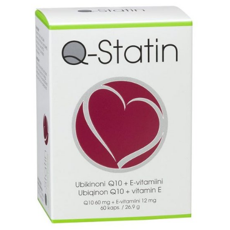 Убихинон и витамин Е Q-Statin в капсулах 60 шт.