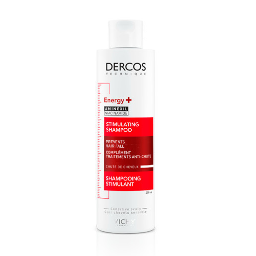 Укрепляющий шампунь Vichy Dercos Aminexil Energy+ против выпадения волос 200 мл