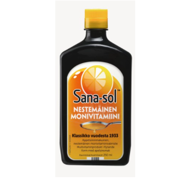 Orkla Health Sana-sol мультивитамины 250 мл
