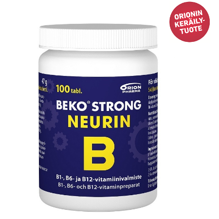 Комплекс витаминов группы B Beko Strong Neurin в таблетках 100 шт.