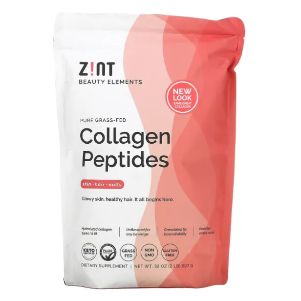 Коллаген гидролизованный I и III типа Collagen Peptides Zint 907 г