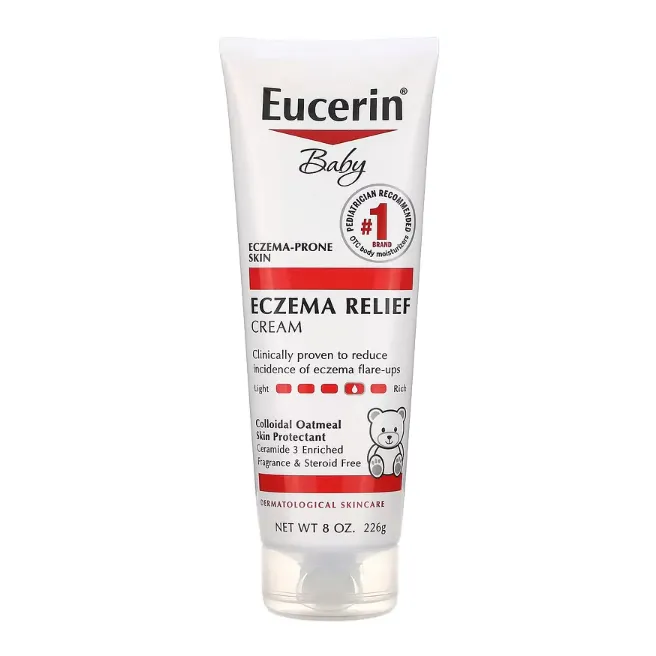 Детский крем для борьбы с экземой Eucerin без отдушек 226 г