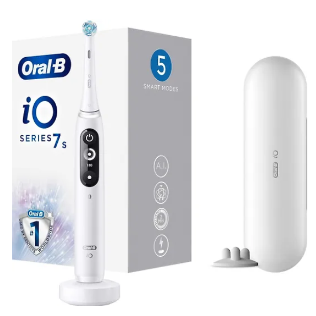 Электрическая зубная щетка Oral-B iO Series 7 белая, Oral-B iO Series 7, Oral-B