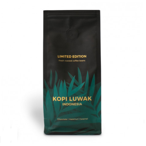 Кофе в зернах Kopi Luwak Indonesia 250 г