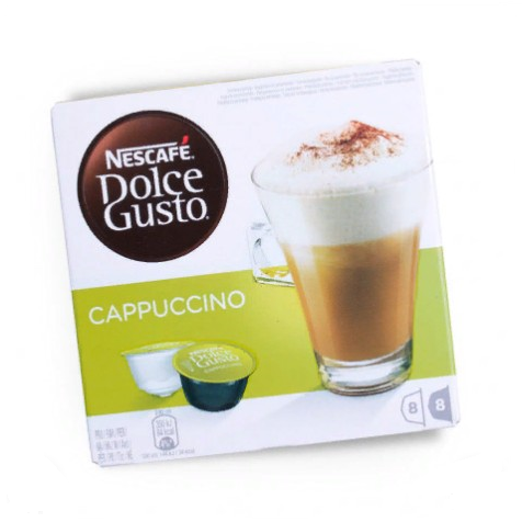 Кофе в капсулах NESCAFÉ Dolce Gusto Cappuccino 8+8 шт