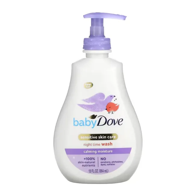 Детское очищающее средство перед сном Dove с успокаивающим эффектом 384 мл