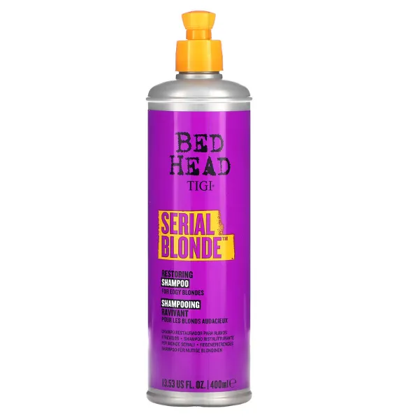 Восстанавливающий шампунь для осветленных волос Tigi Bed Head Serial Blonde 400 мл