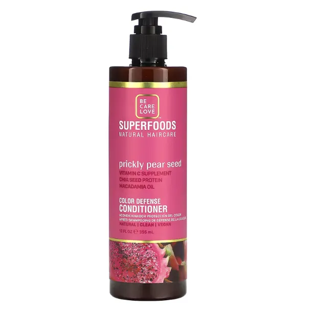 Кондиционер для защиты окрашенных волос Be Care Love Superfoods с маслом семян опунции 355 мл
