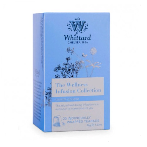 Травяной чай в пакетиках Whittard of Chelsea The Wellness Infusion Collection 20 шт